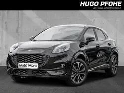 Obsidian schwarz met Gebraucht 2023 Ford Puma ST-Line SUV | 21.989 € (Superpreis)