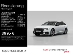 Gletscherweiß metallic Gebraucht 2024 Audi S6 Sport Kombi | 74.949 € (Teuer)