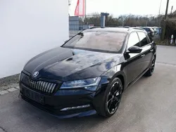 Schwarz Gebraucht 2020 Skoda Superb SportLine Kombi | 30.449 € (Fairer Preis)