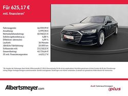 Schwarz Gebraucht 2021 Audi A8 Performance Limousine | 46.960 € (Guter Preis)