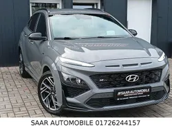Grau Gebraucht 2021 Hyundai Kona N Line SUV | 18.450 € (Superpreis)