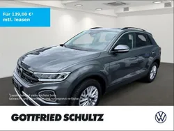 Grau (indiumgrau metallic) Gebraucht 2024 VW T-Roc Life SUV | 22.220 € (Guter Preis)