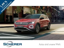 Kings redmetallic/schwarz (metallic) Gebraucht 2024 VW T-Roc IQ Drive SUV | 26.990 € (Guter Preis)