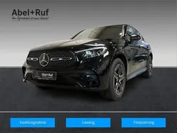 Lack obsidianschwarz Gebraucht 2025 Mercedes GLC220 AMG Coupé | 61.989 €
