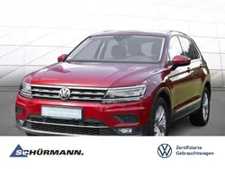 Rot Gebraucht 2019 VW Tiguan Highline SUV | 26.729 € (Superpreis)