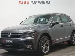 Indiumgrau metallic Gebraucht 2021 VW Tiguan R-line SUV | 32.890 € (Guter Preis)
