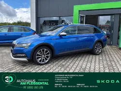 Raceblau metallic Gebraucht 2021 Skoda Superb Scout 4x4 Kombi | 27.890 € (Fairer Preis)