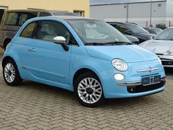 Blau Gebraucht 2014 Fiat 500C Lounge Cabrio | 6.850 € (Guter Preis)