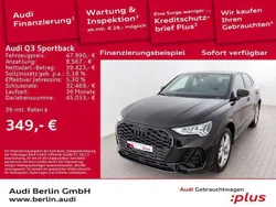 Mythosschwarz metallic Gebraucht 2024 Audi Q3 S-Line SUV | 47.990 € (Teuer)