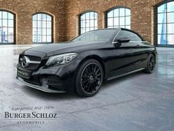 Unilack schwarz Gebraucht 2021 Mercedes C300 AMG Cabrio | 43.900 € (Etwas zu teuer)