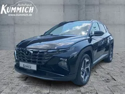 Phantom black (schwarz) Gebraucht 2023 Hyundai Tucson Trend SUV | 31.990 € (Fairer Preis)
