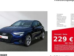 Blau Gebraucht 2022 Audi A3 Sportback Advanced Limousine | 27.880 € (Guter Preis)