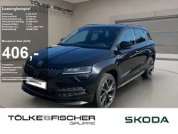 Schwarz Gebraucht 2021 Skoda Karoq SportLine SUV | 32.398 € (Etwas zu teuer)