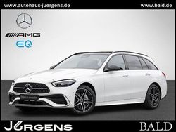 Schwarz metalliclack obsidianschwarz Gebraucht 2024 Mercedes C200 AMG Kombi | 43.440 € (Teuer)