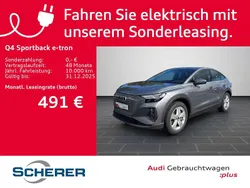 Taifungrau metallic Gebraucht 2024 Audi Q4 e-tron Ambiente SUV | 47.700 €