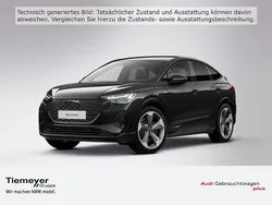 Schwarz Gebraucht 2024 Audi Q4 Sportback e-tron S-Line SUV | 49.990 € (Teuer)