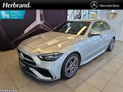 Metalliclack hightechsilber Gebraucht 2022 Mercedes C300 AMG Limousine | 39.480 € (Fairer Preis)