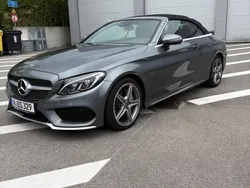 Grau Gebraucht 2018 Mercedes C200 AMG line Cabrio | 25.000 € (Superpreis)