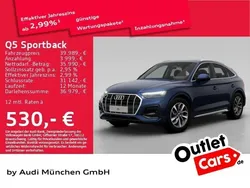 Navarrablau metallic Gebraucht 2022 Audi Q5 Sportback Ambiente SUV | 39.323 € (Fairer Preis)