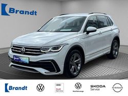 Pure white Gebraucht 2021 VW Tiguan R-line SUV | 31.490 € (Fairer Preis)