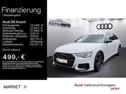 Weiß Gebraucht 2023 Audi S6 Ambiente Kombi | 75.449 € (Teuer)