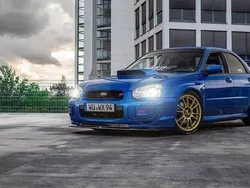 Blau Gebraucht 2003 Subaru Impreza Limousine | 17.990 € (Teuer)