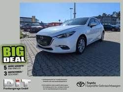 Snowflake white pearl Gebraucht 2019 Mazda 3 Exclusive-Line Limousine | 18.890 € (Fairer Preis)