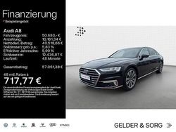 Mythosschwarz metallic Gebraucht 2021 Audi A8L Ambiente Limousine | 50.680 € (Fairer Preis)