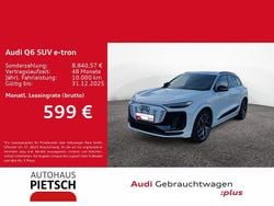 Gletscherweiß metallic Gebraucht 2025 Audi Q6 e-tron Sport SUV | 75.810 € (Guter Preis)