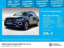 2t deep black perleffekt Gebraucht 2024 VW T-Roc Cabriolet Move Cabrio | 28.555 € (Fairer Preis)