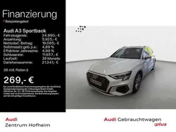 Gletscherweiß metallic Gebraucht 2021 Audi A3 e-tron S-Line Kleinwagen | 24.990 € (Fairer Preis)