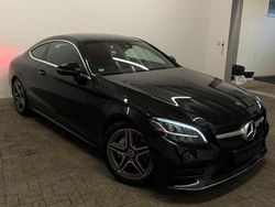 Schwarz Gebraucht 2018 Mercedes C200 AMG line Coupé | 27.990 € (Fairer Preis)
