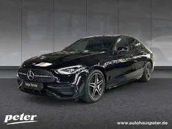 Metalliclack obsidianschwarz Gebraucht 2024 Mercedes C300 AMG Limousine | 45.790 € (Fairer Preis)