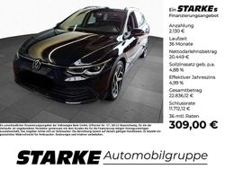 Schwarz Gebraucht 2021 VW Golf VIII Life Kombi | 22.579 € (Fairer Preis)