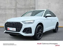 Gletscherweiß metallic Gebraucht 2022 Audi Q5 Sportback S-Line SUV | 42.420 € (Guter Preis)