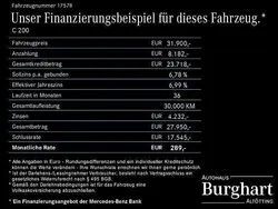 Lack obsidianschwarz Gebraucht 2024 Mercedes C200 Advanced Plus Kombi | 31.900 € (Guter Preis)