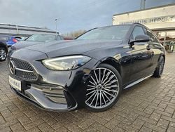 Obsidianschwarz Gebraucht 2022 Mercedes C300 AMG line Kombi | 38.990 € (Etwas zu teuer)