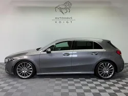 Mountaingrau met. Gebraucht 2019 Mercedes A250 AMG line Limousine | 24.800 € (Guter Preis)