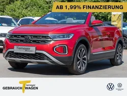 Rot Gebraucht 2022 VW T-Roc Cabriolet Style Cabrio | 28.480 € (Guter Preis)