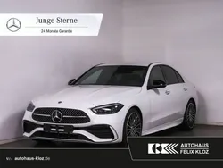 Weiß Gebraucht 2024 Mercedes C200 Premium Limousine | 46.900 € (Teuer)