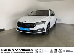 Moonweiß perleffekt Gebraucht 2022 Skoda Octavia SportLine Kombi | 27.950 € (Teuer)