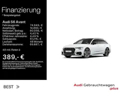 Gletscherweiß metallic Gebraucht 2024 Audi S6 Sport Kombi | 74.949 € (Fairer Preis)