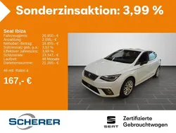 Nevada weiss (metallic) Gebraucht 2024 Seat Ibiza FR-Line Limousine | 20.950 € (Fairer Preis)