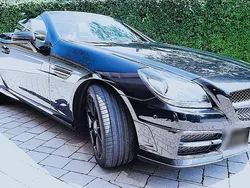 Schwarz Gebraucht 2011 Mercedes SLK250 AMG line Cabrio | 23.900 €