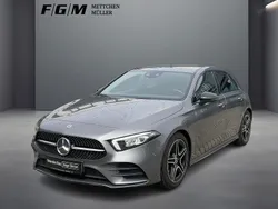 Mountaingrau metallic Gebraucht 2020 Mercedes A200 AMG line Limousine | 23.870 € (Fairer Preis)
