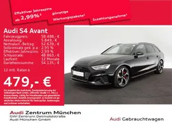 Mythosschwarz metallic Gebraucht 2023 Audi S4 Ambiente Kombi | 58.488 €