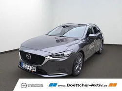 Grau Gebraucht 2024 Mazda 6 Center-Line Kombi | 28.990 € (Fairer Preis)
