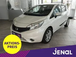 Brilliant white (m) Gebraucht 2014 Nissan Note Acenta Van / Kleinbus | 7.980 € (Fairer Preis)
