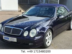 Blau Gebraucht 2001 Mercedes CLK320 Elegance Cabrio | 7.890 € (Etwas zu teuer)