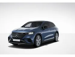 Metalliclack sodalithblau (metallic) Gebraucht 2024 Mercedes EQE300 AMG line SUV | 60.980 € (Guter Preis)